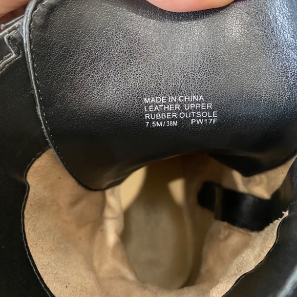 Michael Kors Black Studded Combat Boot - Picture 9 of 10